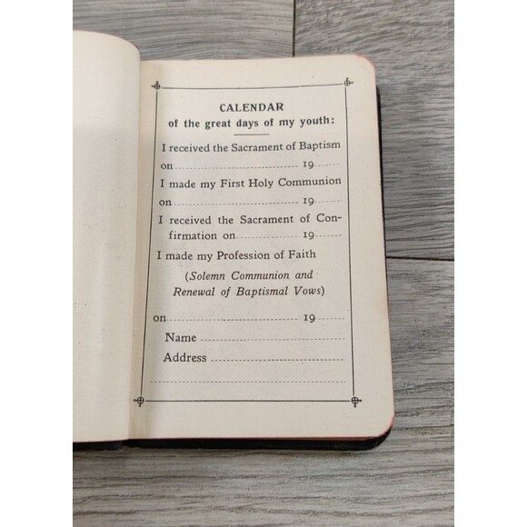 Vintage 1939 JESUS HELP ME Prayer Book for a Very Young Child Pocket Size - Picture 8 of 13